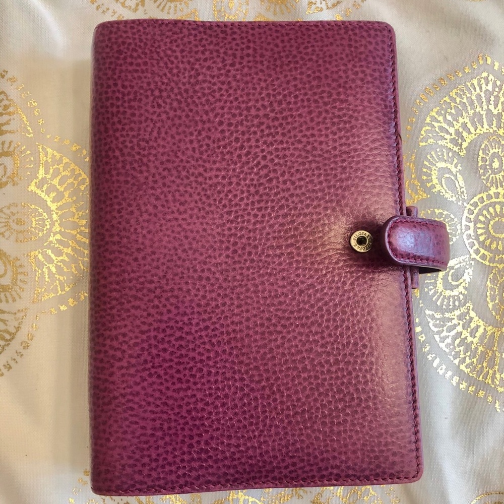Planner filofax finsbury personal Raspberry